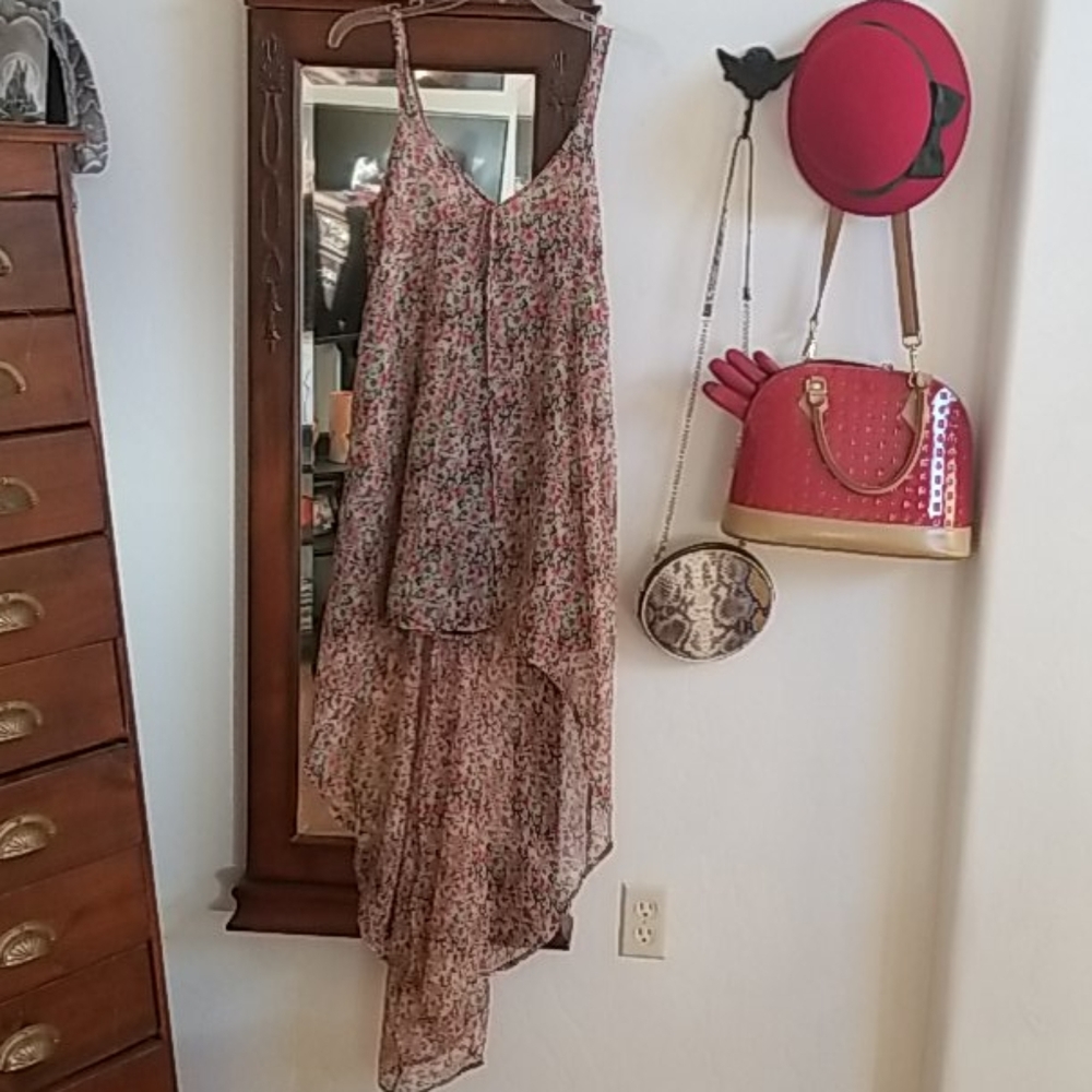 Bohemian Style Sheer Long Top